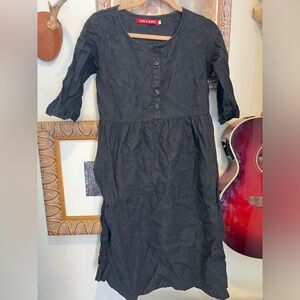 Black Pyne and Smith Linen Dress